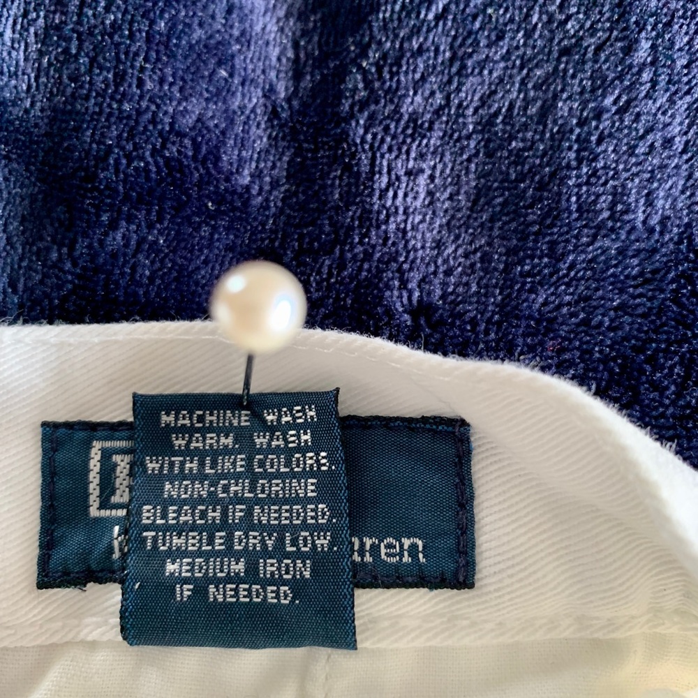 POLO RALPH LAUREN BOY’S WHITE CHINOS - Picture 6 of 7